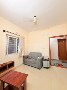 Bedroom Image of 600 Sq.ft 1 BHK Apartment / Flat for rent in Indira Nagar Bengaluru for Rs. 33000
