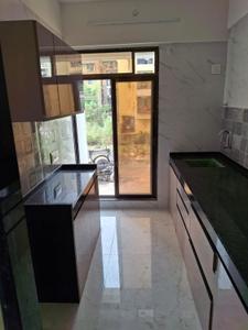 Kitchen Image of 1000 Sq.ft 1 BHK Apartment / Flat for rent in Taloja Navi Mumbai for Rs. 15000