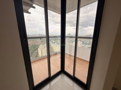 Balcony Image of 1400 Sq.ft 3 BHK Apartment / Flat for rent in DSS Mahavir Spring, Thane West Thane for Rs. 80000