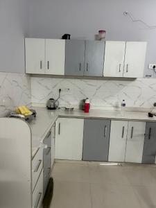 Kitchen Image of 1200 Sq.ft 2 BHK Builder Floor for rent in Jagat Sharvanpura Jaipur for Rs. 22000