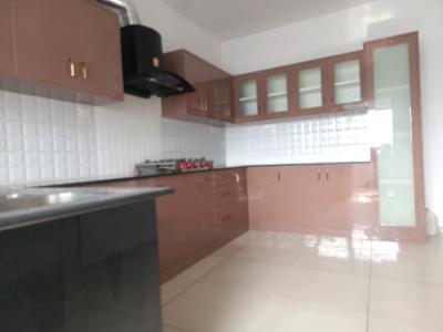 Kitchen Image of 2700 Sq.ft 3 BHK Apartment / Flat for rent in Bearys Lakeside Habitat, Sanjeevini Nagar Bengaluru for Rs. 100000