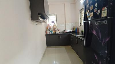 Kitchen Image of 1050 Sq.ft 2 BHK Apartment / Flat for rent in Mahadevapura Bengaluru for Rs. 38000