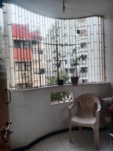 Balcony Image of 1260 Sq.ft 3 BHK Apartment / Flat for sale in Shivalik Sachin Tower, Shyamal Ahmedabad for Rs. 8800000