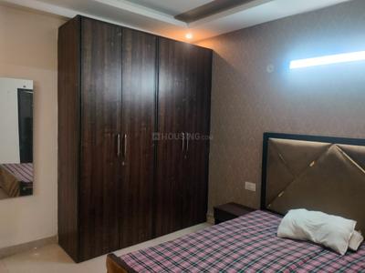 Bedroom Image of 550 Sq.ft 1 BHK Builder Floor for rent in Sector 15 Gurgaon for Rs. 32000
