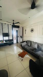 Hall Image of 1088 Sq.ft 2 BHK Apartment / Flat for rent in Isanpur Ahmedabad for Rs. 20000