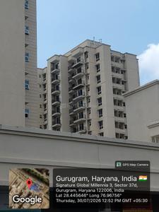 Image of 1100 Sq.ft 2 BHK Apartment / Flat for sale in Signature Global The Millennia, Sector 37D, Gurgaon for Rs. 7400000