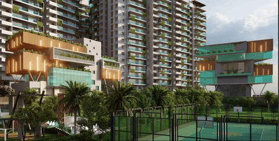 Image of 1375 Sq.ft 2 BHK Apartment / Flat for sale in Puppalaguda, Hyderabad for Rs. 11800000