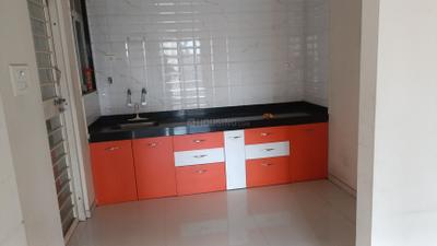 Kitchen Image of 763 Sq.ft 2 BHK Apartment / Flat for rent in Vision Indramegh, Punawale Pune for Rs. 22000