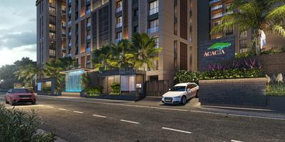 Image of 2305 Sq.ft 3 BHK Apartment / Flat for sale in Acacia, Vesu, Surat for Rs. 10372500