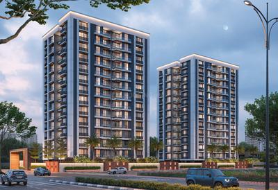 Image of 1750 Sq.ft 3 BHK Apartment / Flat for sale in Prestige Mirana, Palanpur, Surat for Rs. 7710000