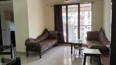 Living Room Image of 885 Sq.ft 2 BHK Apartment / Flat for rent in Supreme Lake Florence, Powai Mumbai for Rs. 80000