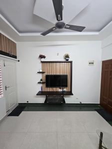 Living Room Image of 425 Sq.ft 1 RK Apartment / Flat for rent in K R Puram Bengaluru for Rs. 25000