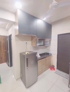 Kitchen Image of 1200 Sq.ft 3 BHK Apartment / Flat for rent in Sevasi Vadodara for Rs. 25000