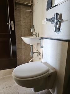 Common Bathroom Image of 1000 Sq.ft 2 BHK Apartment / Flat for sale in Nyati Elan, Wagholi Pune for Rs. 8000000