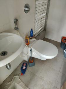 Common Bathroom Image of 585 Sq.ft 1 BHK Apartment / Flat for sale in Srishti Mayuresh Srishti, Bhandup West Mumbai for Rs. 9800000