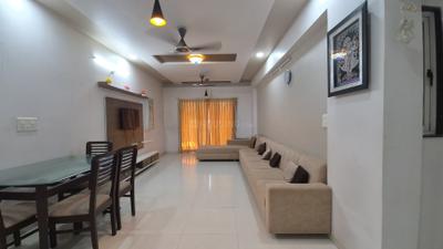 Living Room Image of 1350 Sq.ft 2 BHK Apartment / Flat for rent in Sardarnagar Bhavnagar for Rs. 25000