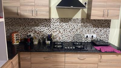 Kitchen Image of 2350 Sq.ft 3 BHK Apartment / Flat for rent in Rustle Court, Gomti Nagar Lucknow for Rs. 70000