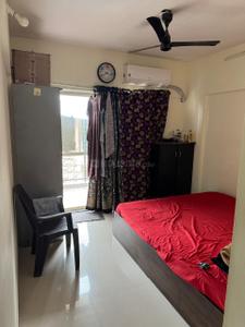 Bedroom Image of 661 Sq.ft 1 BHK Apartment / Flat for rent in Ram Society, Yerawada Pune for Rs. 24000