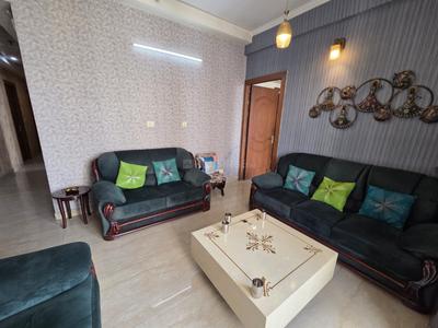 Hall Image of 1500 Sq.ft 3 BHK Apartment / Flat for rent in JM Aroma, Sector 75 Noida for Rs. 45000