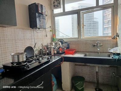 Kitchen Image of 1588 Sq.ft 3 BHK Apartment / Flat for rent in Elita Garden Vista, New Town Kolkata for Rs. 39000