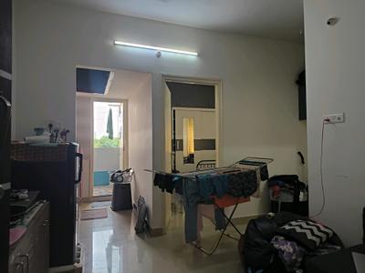 Bedroom Image of 450 Sq.ft 1 BHK Builder Floor for rent in Munnekollal Bengaluru for Rs. 17500