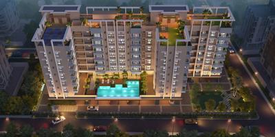 Image of 1624 Sq.ft 4 BHK Apartment / Flat for sale in Sureka The Quartet, Prince Anwar Shah Connector, Kolkata for Rs. 29000000