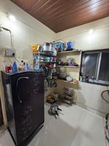 Kitchen Image of 269 Sq.ft 1 RK Independent House for rent in Kopar Khairane Navi Mumbai for Rs. 16500