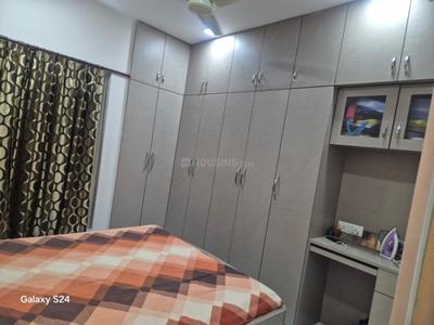 Bedroom Image of 1020 Sq.ft 2 BHK Duplex for rent in Srijan Natura, New Alipore Kolkata for Rs. 40000