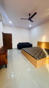 Bedroom Image of 1200 Sq.ft 2 BHK Builder Floor for rent in Malviya Nagar Jaipur for Rs. 35000