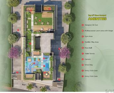 Image of 1127 Sq.ft 2 BHK Apartment / Flat for sale in ADG Glory, Punawale, Pune for Rs. 7600000
