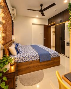 Bedroom Image of 1100 Sq.ft 3 BHK Apartment / Flat for sale in Bhalchandra Upvan, Punawale Pune for Rs. 9800000