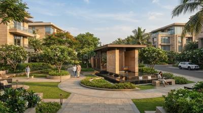 Image of 725 Sq.ft 1 BHK Apartment / Flat for sale in Om Shri Vrinda Orchids, Sunrakh Bangar, Vrindavan for Rs. 5800000