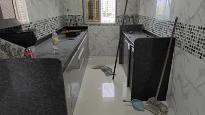 Kitchen Image of 650 Sq.ft 2 BHK Apartment / Flat for rent in DGS Sheetal Tapovan, Malad East Mumbai for Rs. 52000