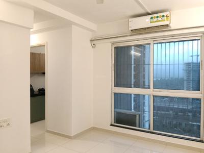 Living Room Image of 700 Sq.ft 1.5 BHK Apartment / Flat for rent in Godrej Emerald, Kasarvadavali Thane for Rs. 27500