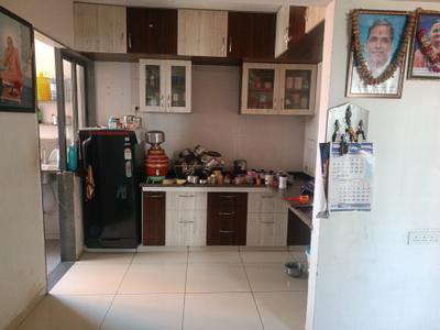 Kitchen Image of 1305 Sq.ft 3 BHK Apartment / Flat for sale in S Cube Aadhvan Rise, Bopal Ahmedabad for Rs. 6700000