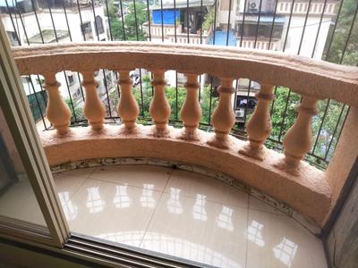 Balcony Image of 1150 Sq.ft 2 BHK Apartment / Flat for rent in Kopar Khairane Navi Mumbai for Rs. 42000