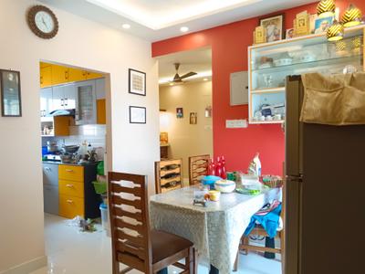 Dining Area Image of 940 Sq.ft 2 BHK Apartment / Flat for sale in DTC Southern Heights, Pailan Kolkata for Rs. 6000000