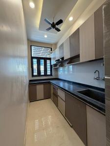 Kitchen Image of 2100 Sq.ft 3 BHK Duplex for sale in Trimurty Sunrise City, Jhotwara Jaipur for Rs. 8500000