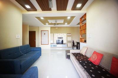 Living Room Image of 1800 Sq.ft 3 BHK Apartment / Flat for sale in Sola Ahmedabad for Rs. 10500000