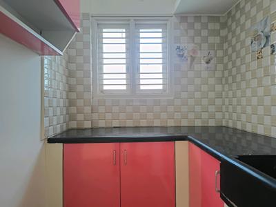 Kitchen Image of 500 Sq.ft 1 BHK Independent House for rent in Bellandur Bengaluru for Rs. 15000