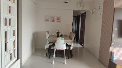 Living Room Image of 1200 Sq.ft 3 BHK Apartment / Flat for rent in Mantra Essence, Undri Pune for Rs. 25000