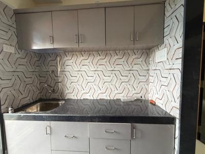 Kitchen Image of 750 Sq.ft 1 BHK Apartment / Flat for sale in Munish Queens Tower, Vasai East Vasai for Rs. 3800000