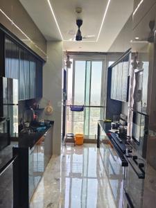 Kitchen Image of 1450 Sq.ft 3 BHK Apartment / Flat for sale in Monte South, Byculla Mumbai for Rs. 75000000