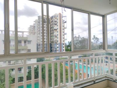 Living Room Image of 1455 Sq.ft 3 BHK Apartment / Flat for rent in Ushodaya Aqua, Choodasandra Bengaluru for Rs. 80000