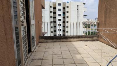 Terrace Image of 900 Sq.ft 2 BHK Apartment / Flat for sale in Gurukrupa Aero Nest, Undri Pune for Rs. 5500000