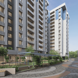 Image of 1845 Sq.ft 3 BHK Apartment / Flat for sale in Park Paradise, Sargasan, Gandhinagar for Rs. 7380000