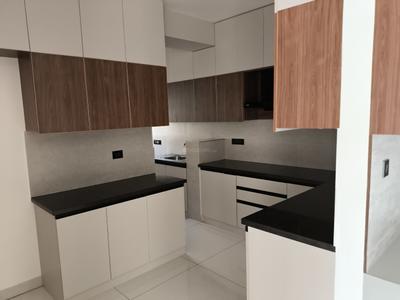 Kitchen Image of 1200 Sq.ft 2 BHK Apartment / Flat for rent in Keya Spring, Arakere Bengaluru for Rs. 50000