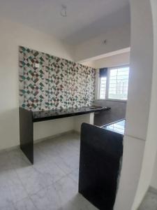 Kitchen Image of 600 Sq.ft 1 BHK Apartment / Flat for rent in Punawale Pune for Rs. 18000