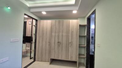 Bedroom Image of 400 Sq.ft 1 BHK Builder Floor for rent in Mahalakshmi Nagar Indore for Rs. 22000
