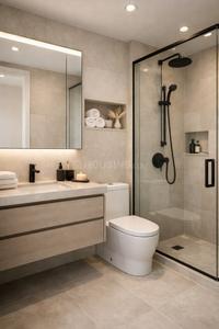 Bathroom Image of 1600 Sq.ft 2 BHK Apartment / Flat for rent in Bajwa Sunny View Complex Sunny Enclave, Kharar Mohali for Rs. 12000